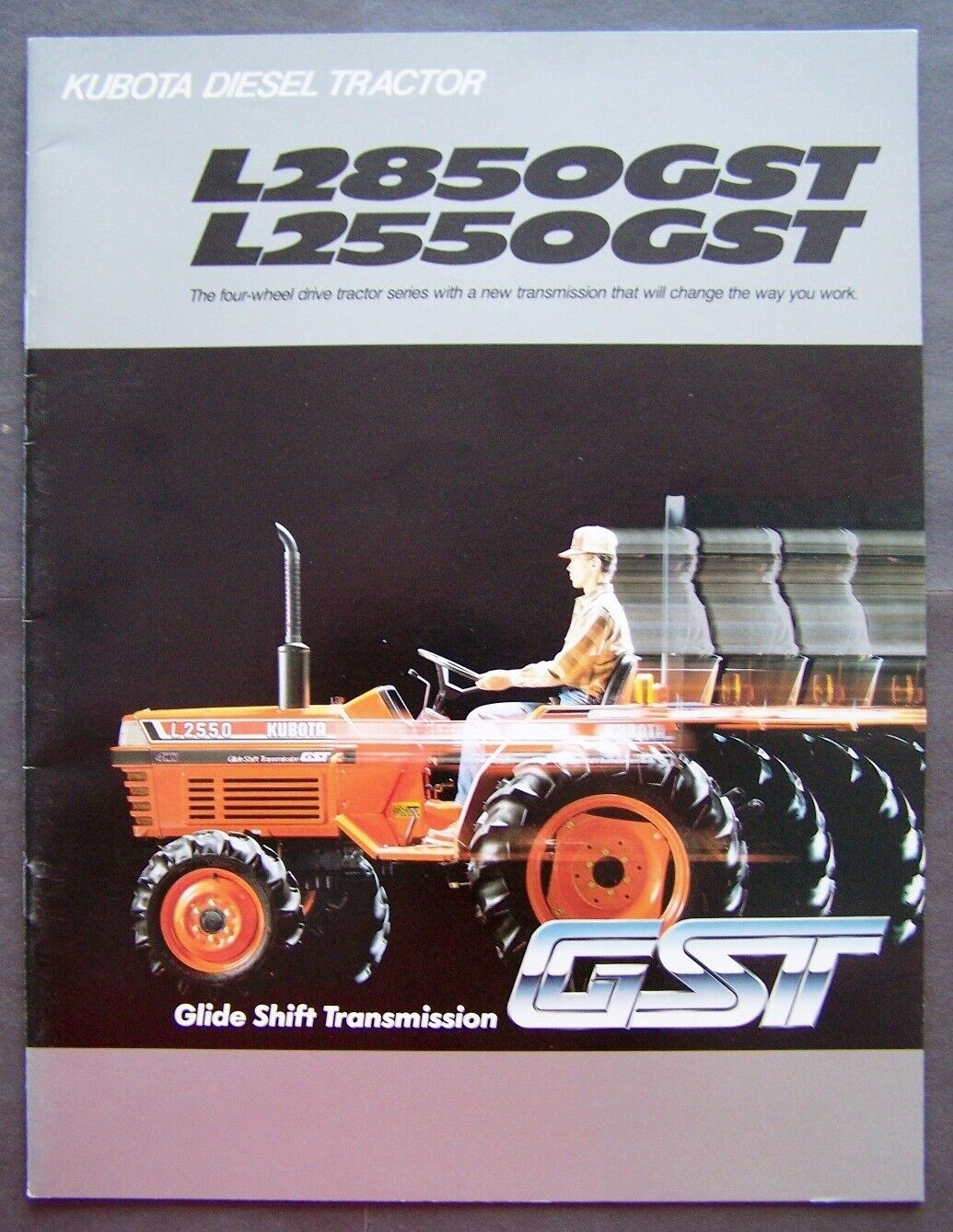 Kubota - L2550GST-L2850GST- Diesel Tractors Dealer Sales Brochure - 1988