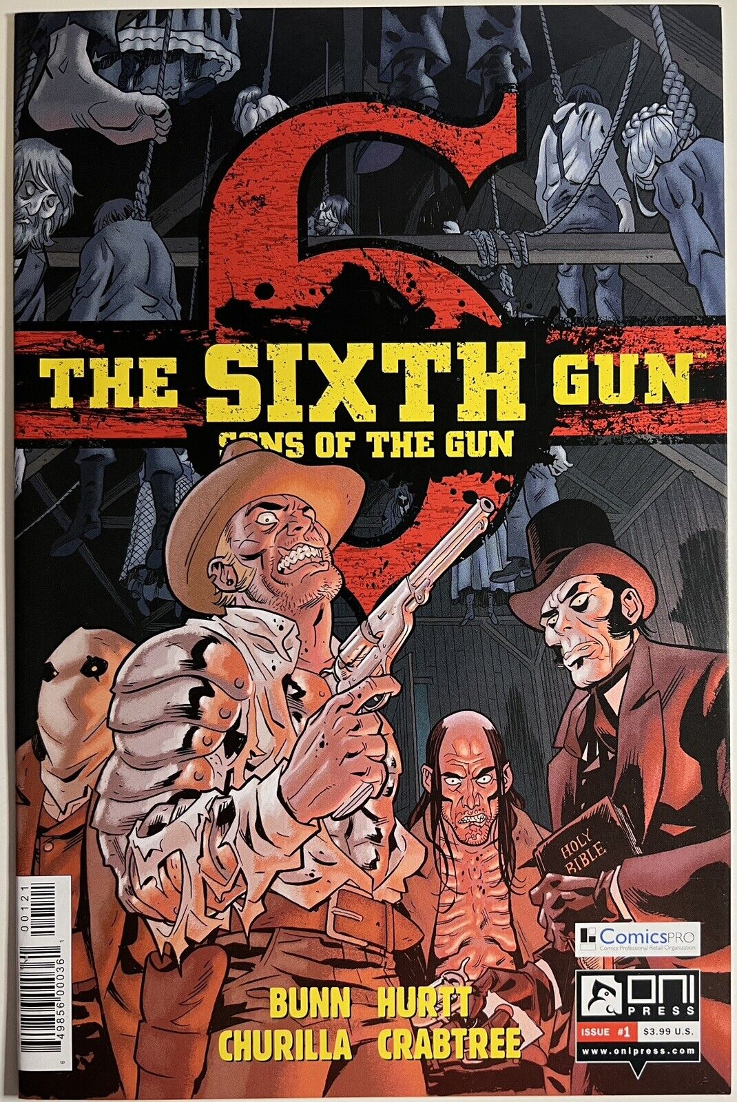 Sixth Gun Sons of the Gun #1 ComicsPro Variant NM Oni Press 2013
