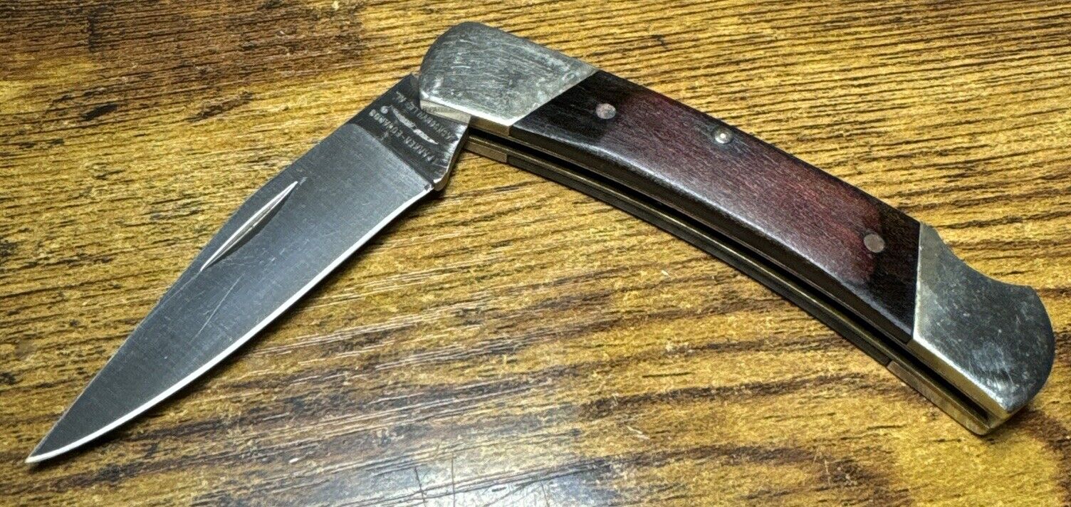 Parker Edwards Jacksonville Alabama Folding Blade Lock Back Knife~Beautiful