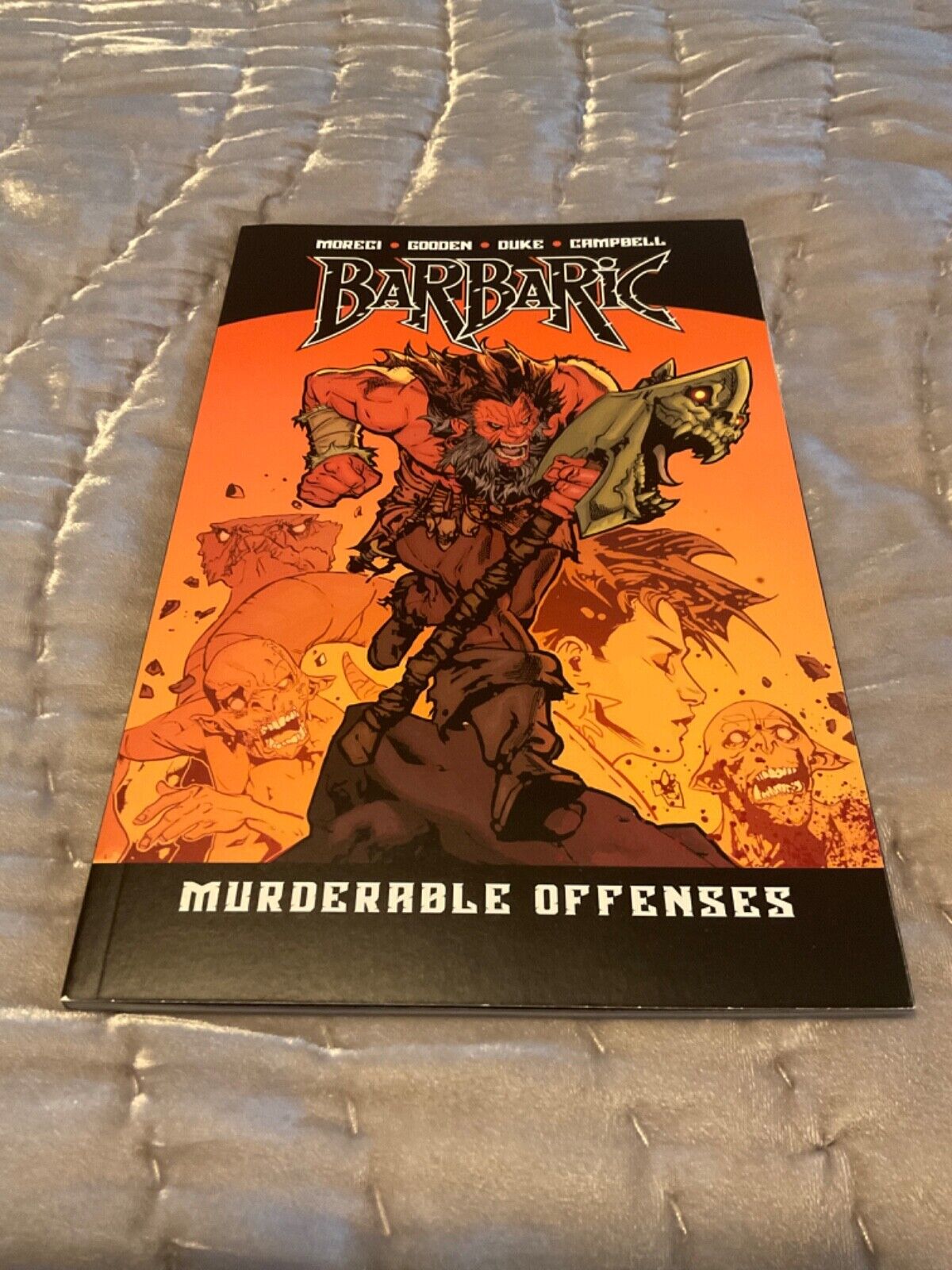 Barbaric TPB Vol 1 NM 2023 Limited Edition Contains issues 1-3