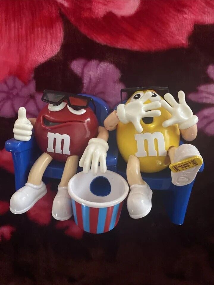 M&M\'s At the Movies In 3-D Candy Dispenser Limited Edition Collectible