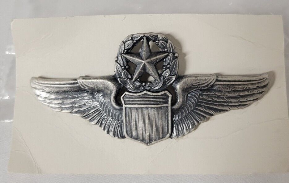 USAF Command Pilot Wings 3.0\'\' US Air Force Master Aviator Badge Pin 