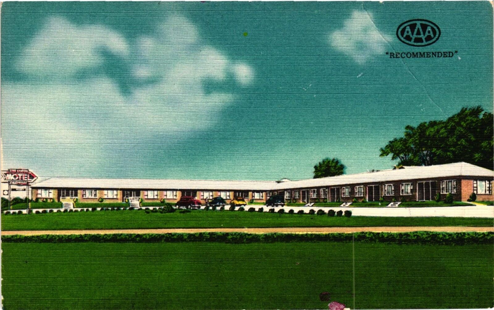 Vintage Postcard- BOB Staton Motel, Chillicothe, MO. Early 1900s
