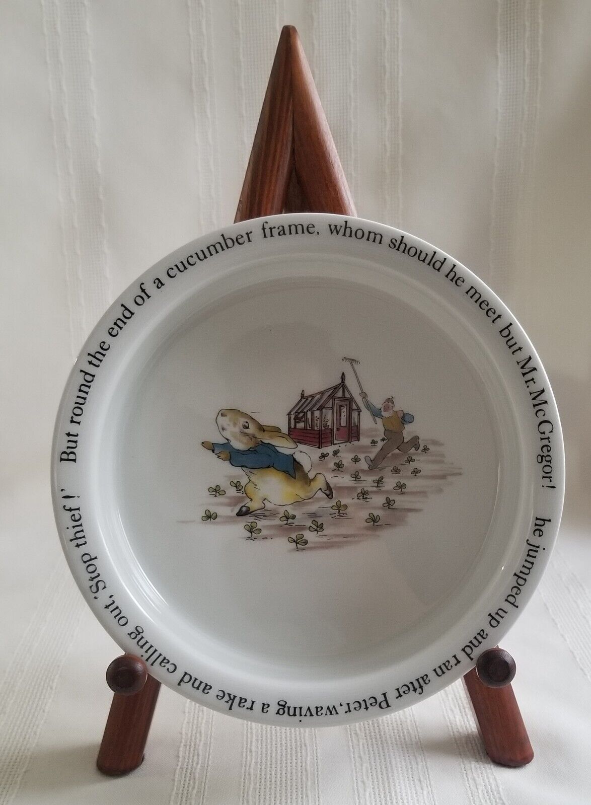 Vintage Peter Rabbit Bowl Beatrix Potter Wedgwood Made in England Replacement 