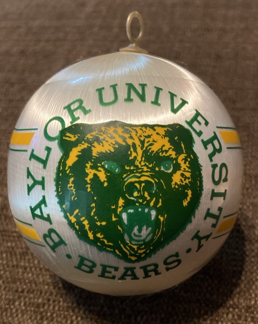 Baylor University Bears Christmas Tree Ornament Rare Design