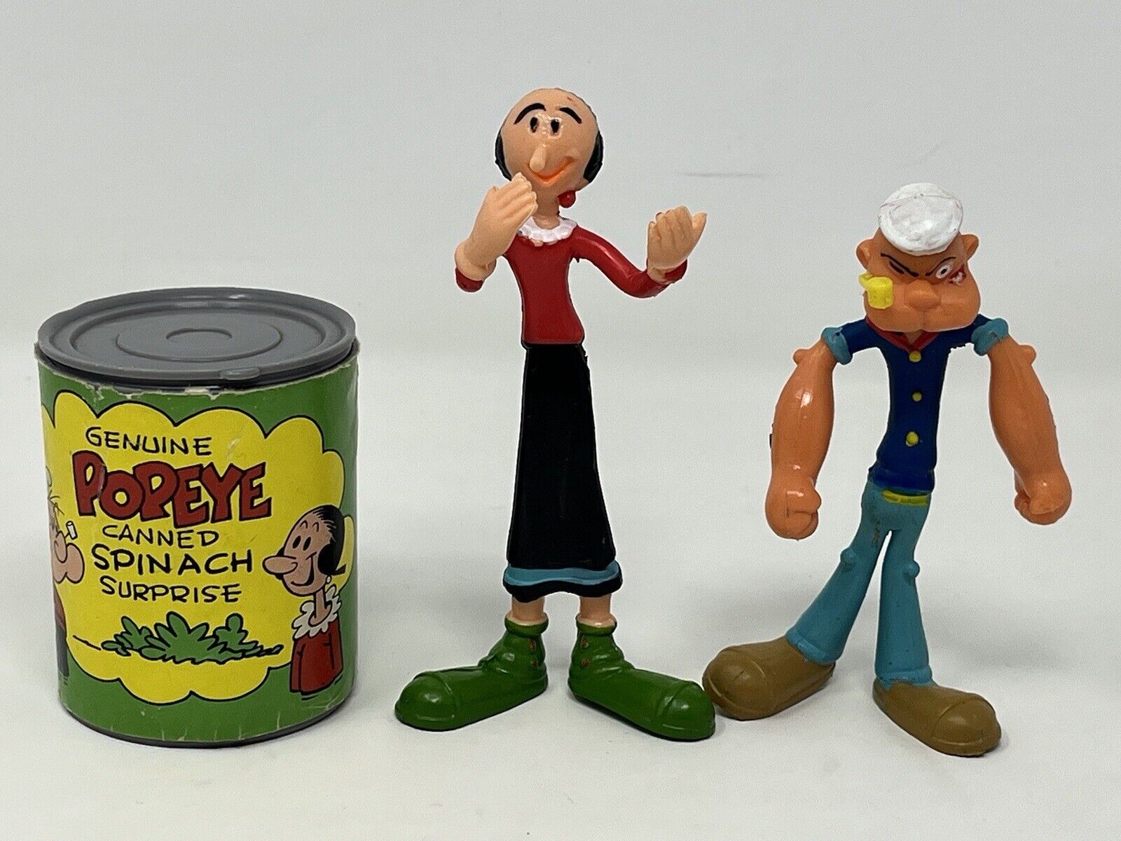 1979 King Features Syndicate Spinach Can Surprise Bendable Popeye And Olive