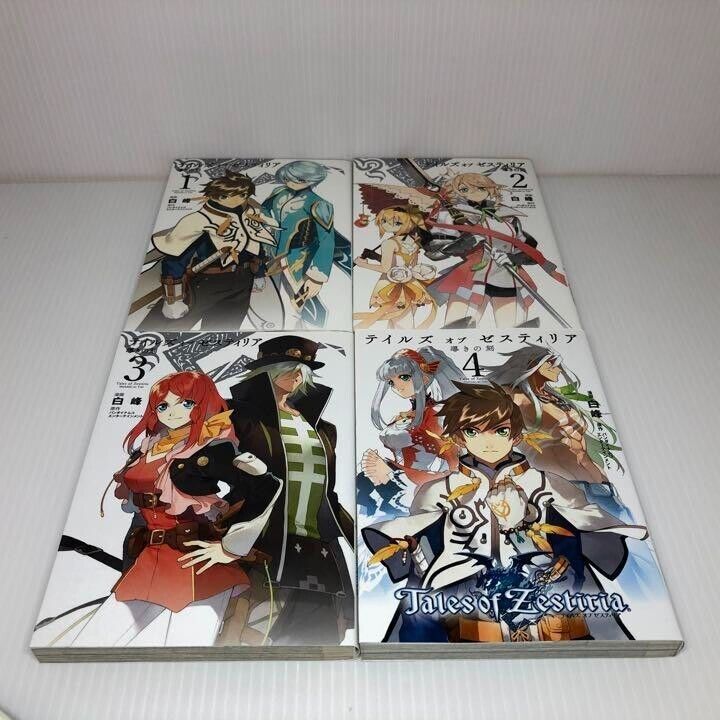 SHOHAN: Tales of Zestiria Michibiki no Toki Manga Vol.1-4 Complete Set - JAPAN