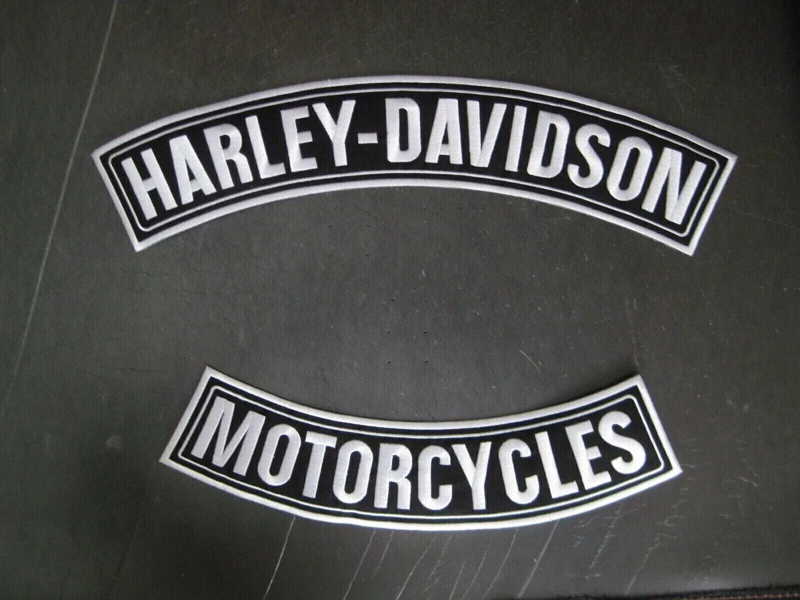 HARLEY DAVIDSON MOTORCYCLE ROCKER PATCHES LARGE 15\