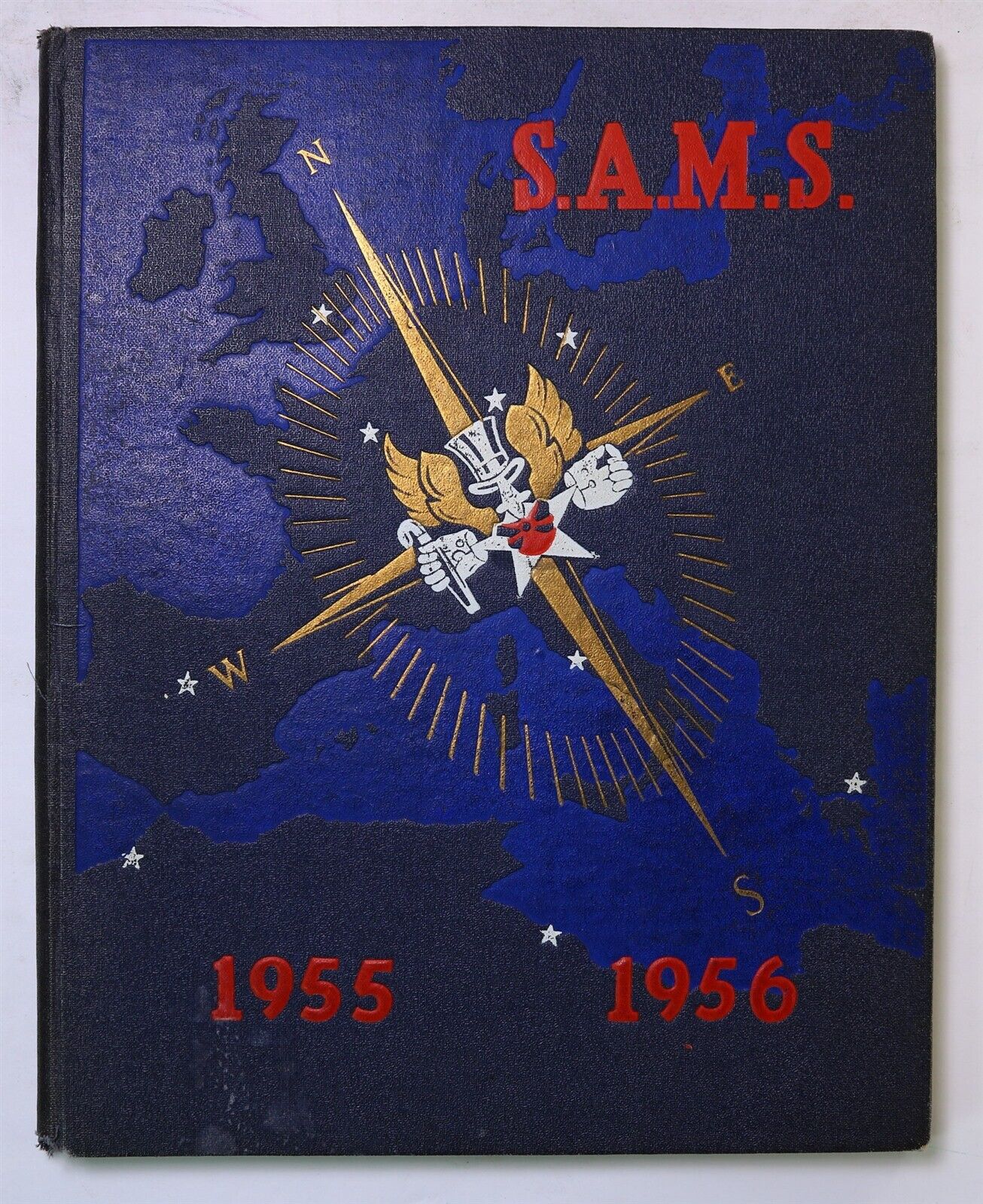 7167th Air Transport Squadron 1955 1956 Rhein Main Air Base Germany History Book