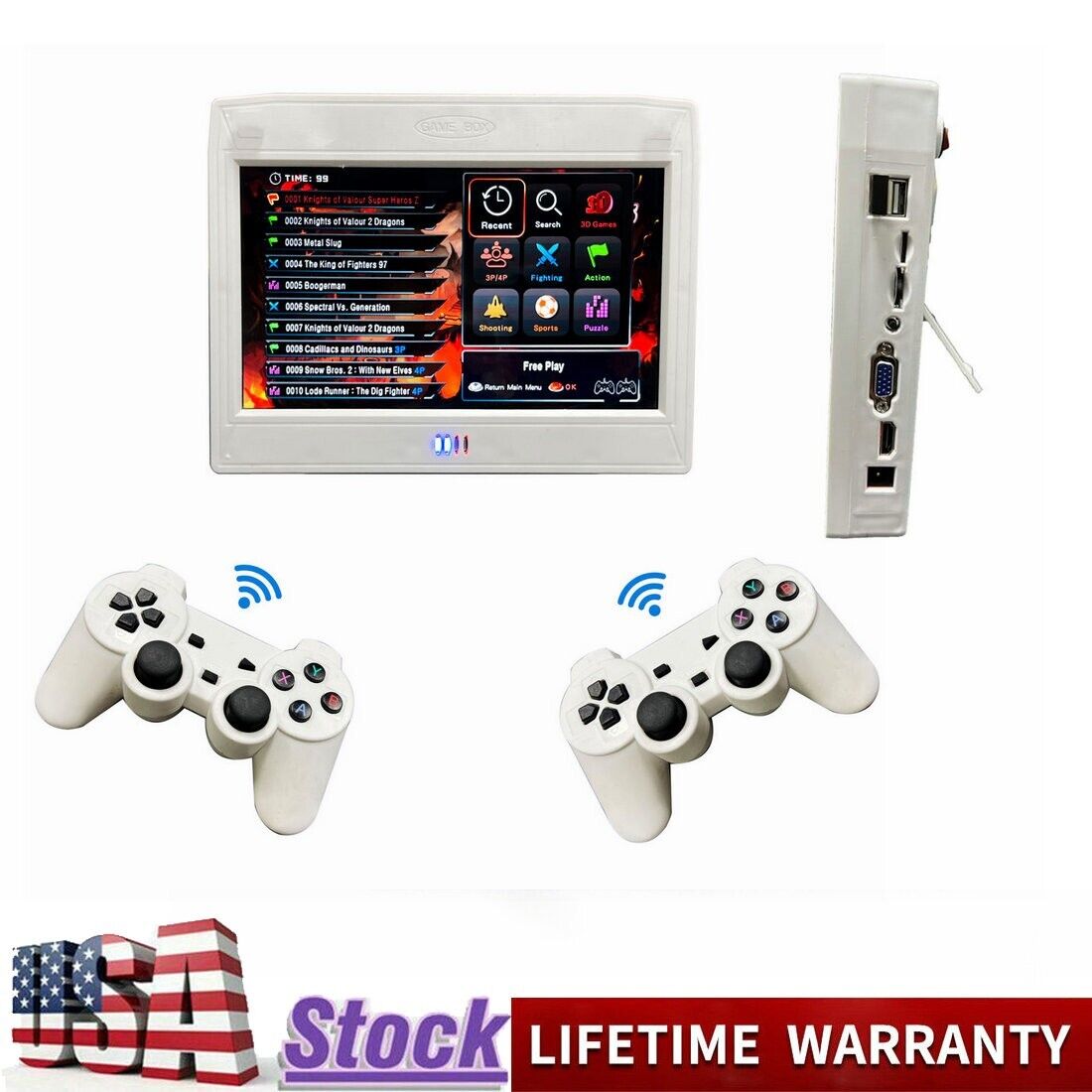 Portable Pandora Box  26800 in 1 Retro Video Games 3D Bluetooth Arcade Console