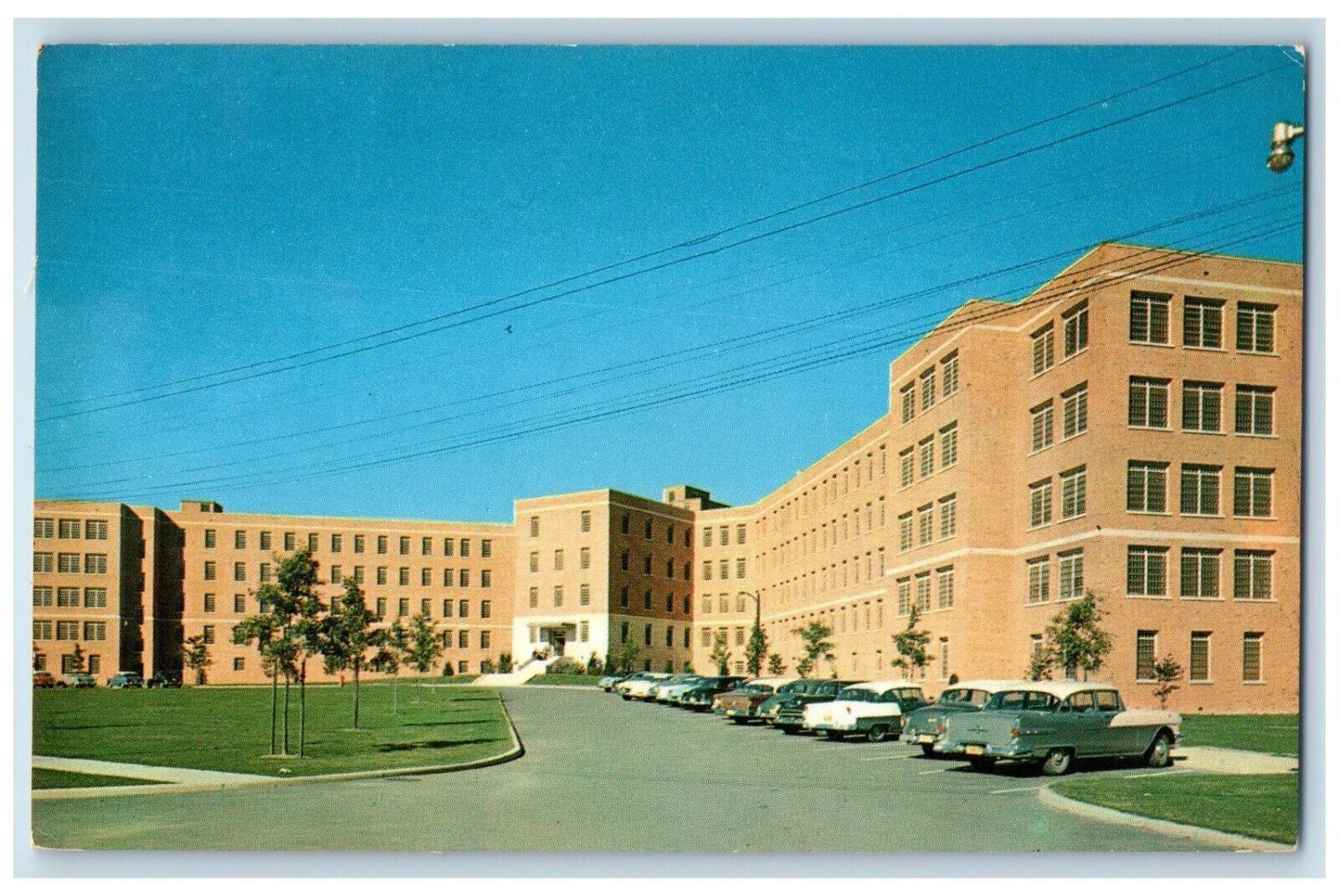 c1950\'s Middletown State Homeopathic Hospital Middletown New York NY Postcard