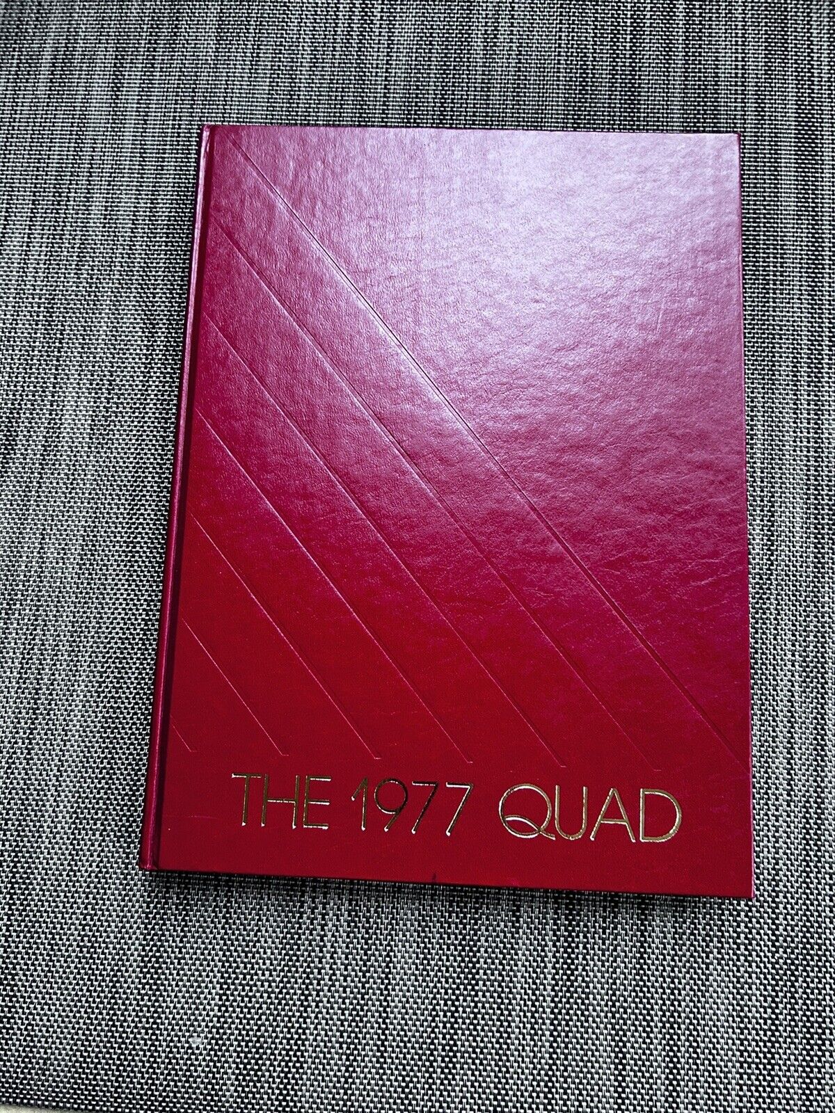Stanford University The Quad Yearbook 1977 Hardcover No Signatures