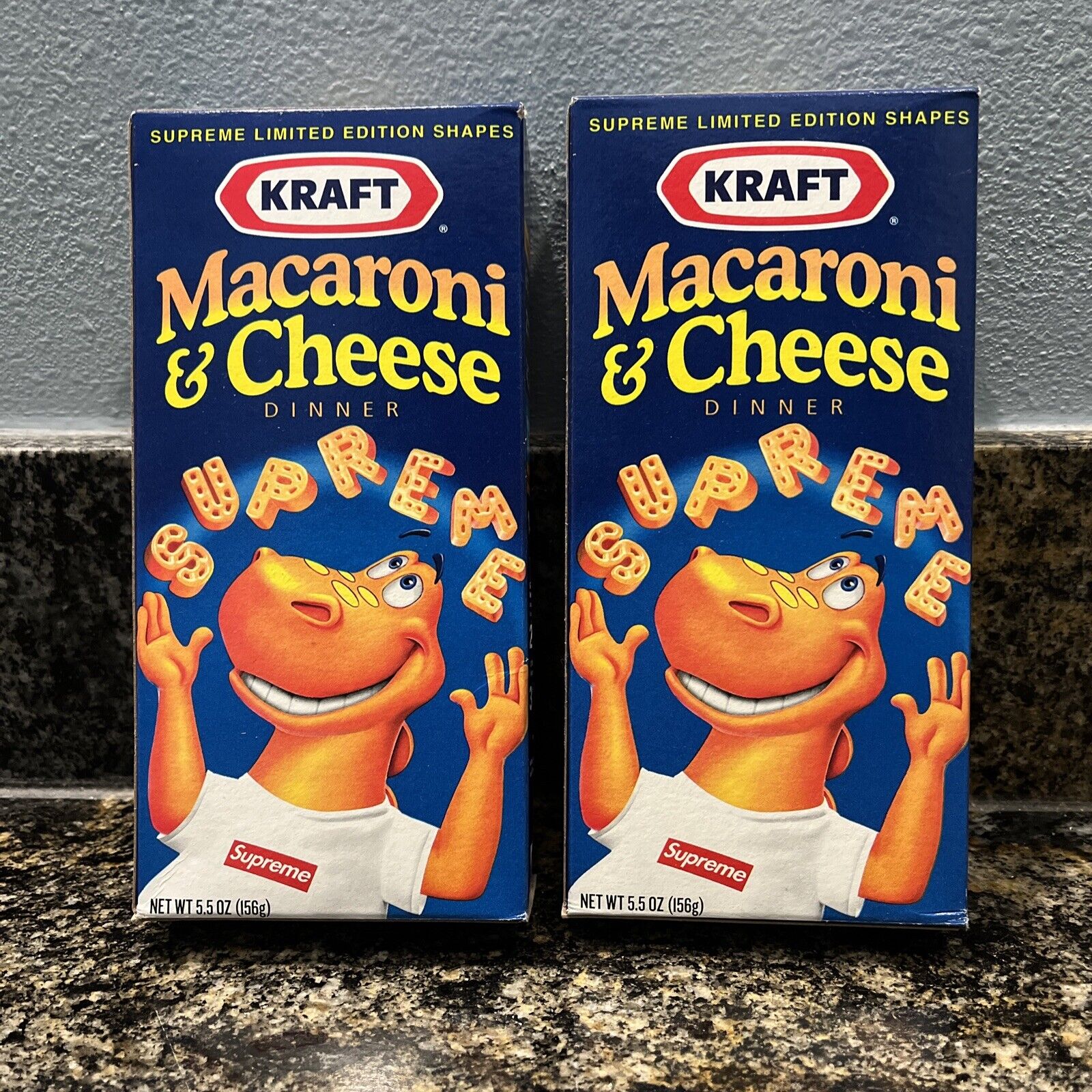 NIB Supreme Kraft Macaroni & Cheese Sealed Box 100% Authentic Pack Of 2