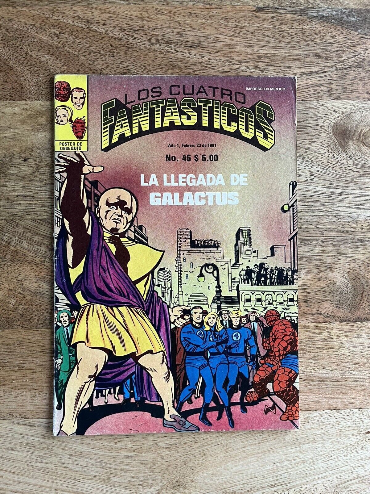 Fantastic Four #48 Mexican Edition (Los Cuatro Fantasticos #46)