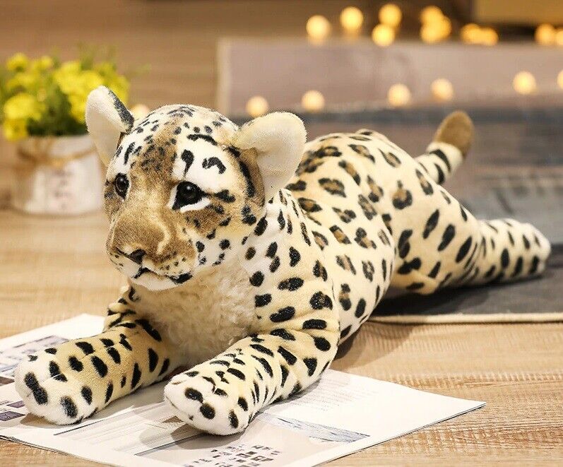 Baby Leopard 18 Inch Stuffed Animal Plush Toys Toddler Doll Kids Gifts