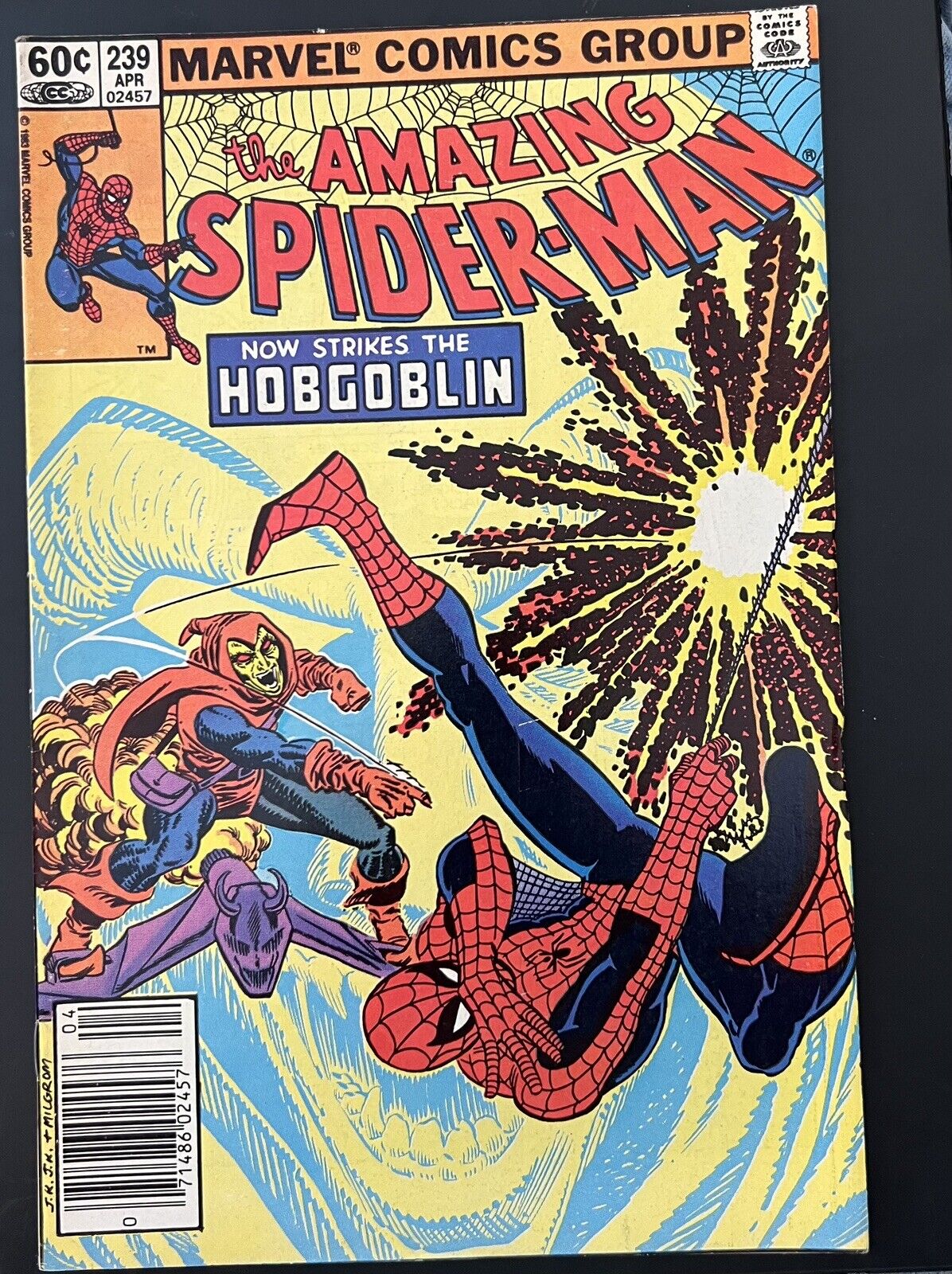 The Amazing Spider-Man 239 Vintage Comic Book April 1983