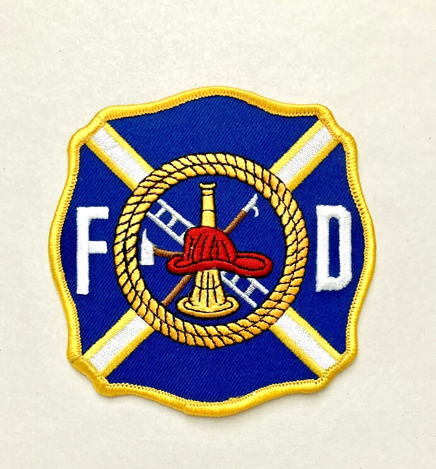 Firefighter Fireman Fire Department FD Embroidered Uniform Patch Scramble New