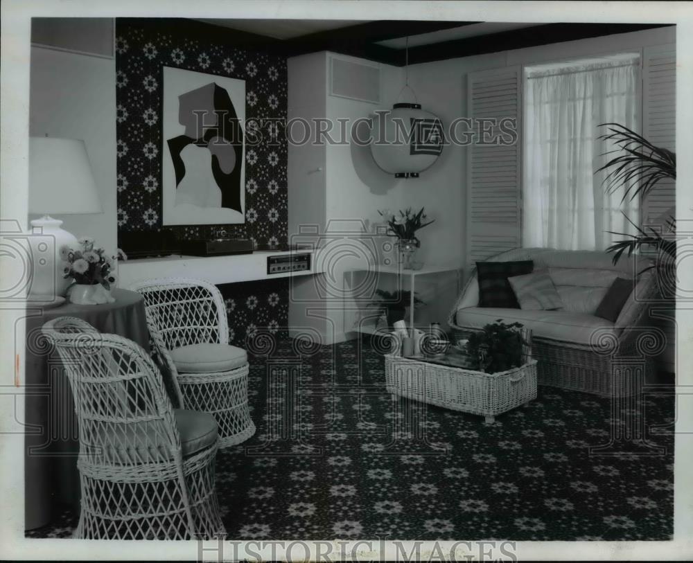 1968 Press Photo Contemporary Chair furniture - cva71832