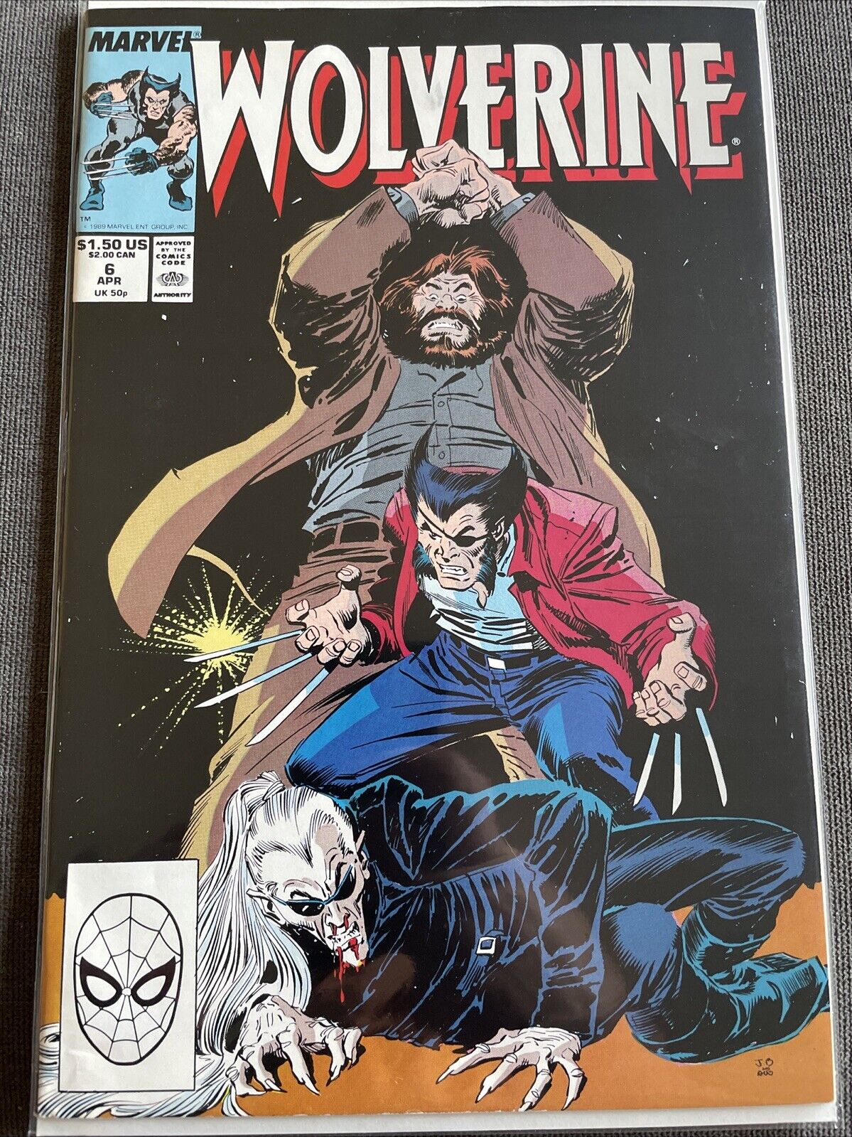 Marvel -  WOLVERINE #6 (Great Condition) bagged and boarded