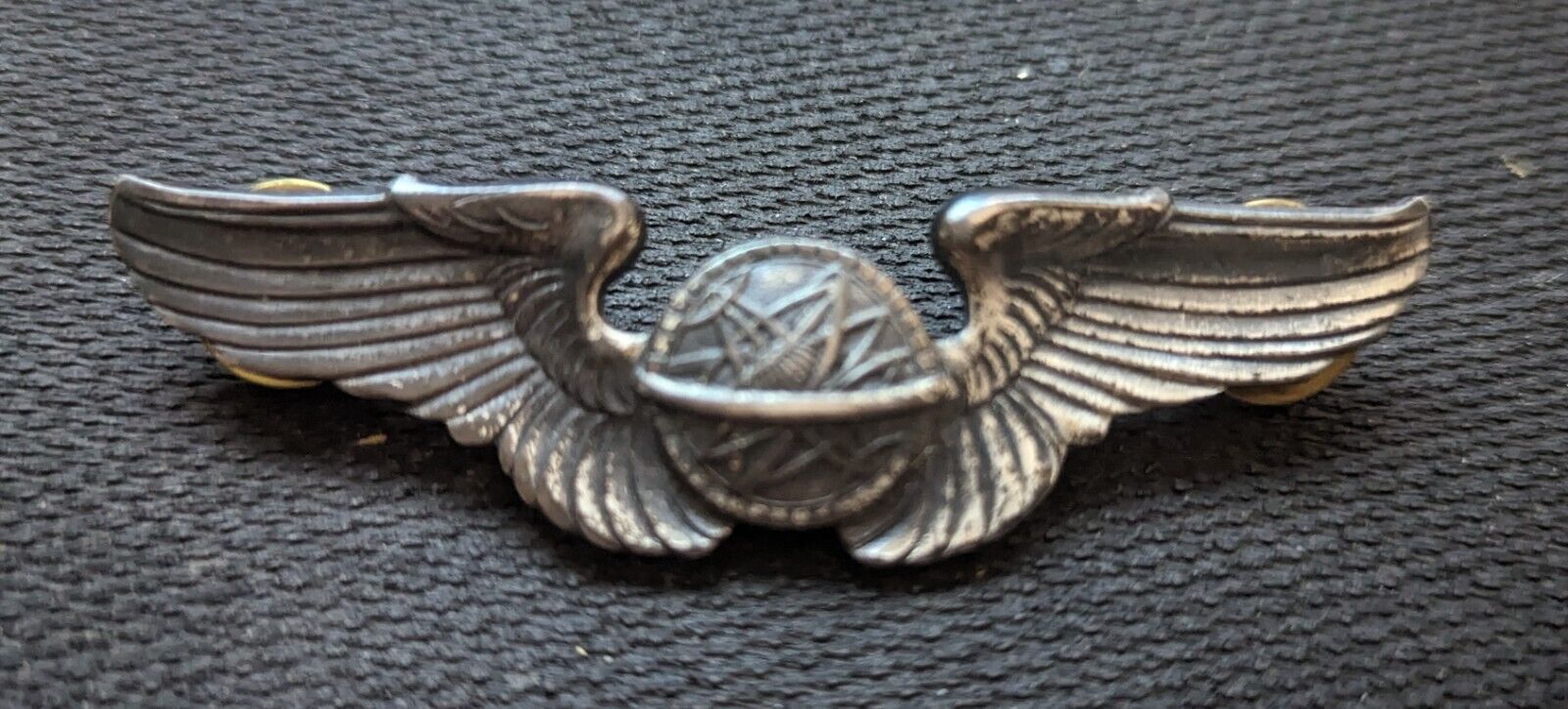 Army Air Core Flight Wings Sterling Silver