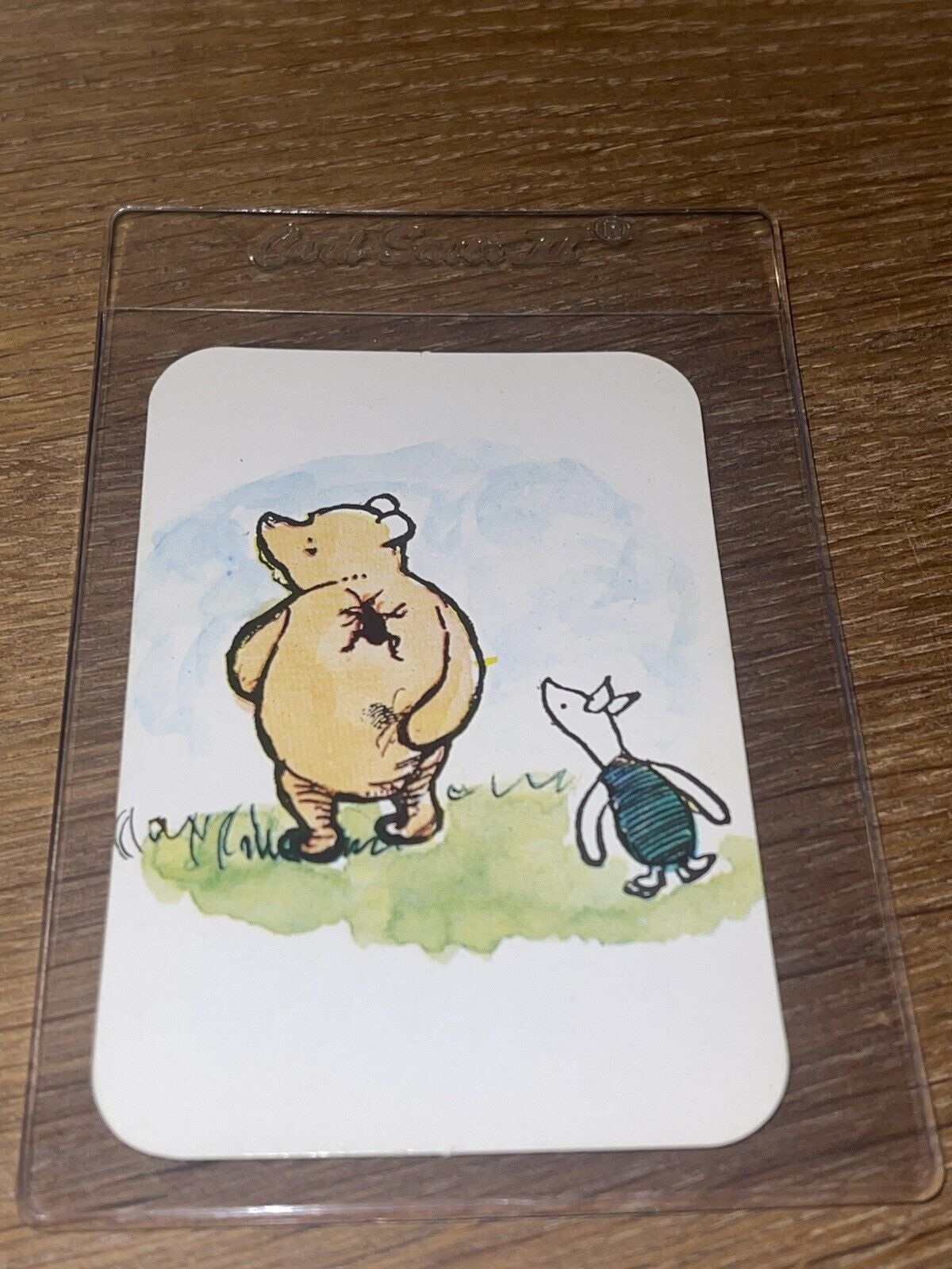 Vintage 1974 John Adams Toys 🧸 Poohsnap Winnie the Pooh Card Game Playing Card