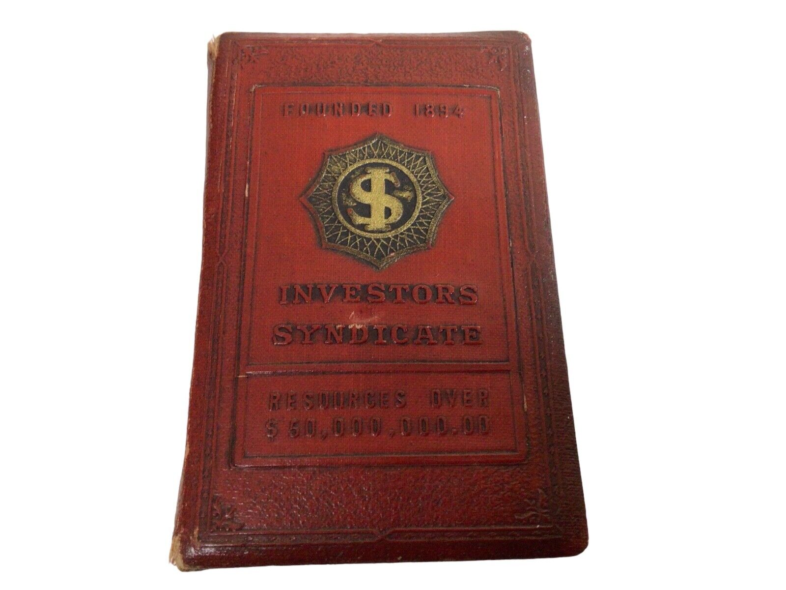 Antique Investors Syndicate Coin Bank Philadelphia No Key 1921