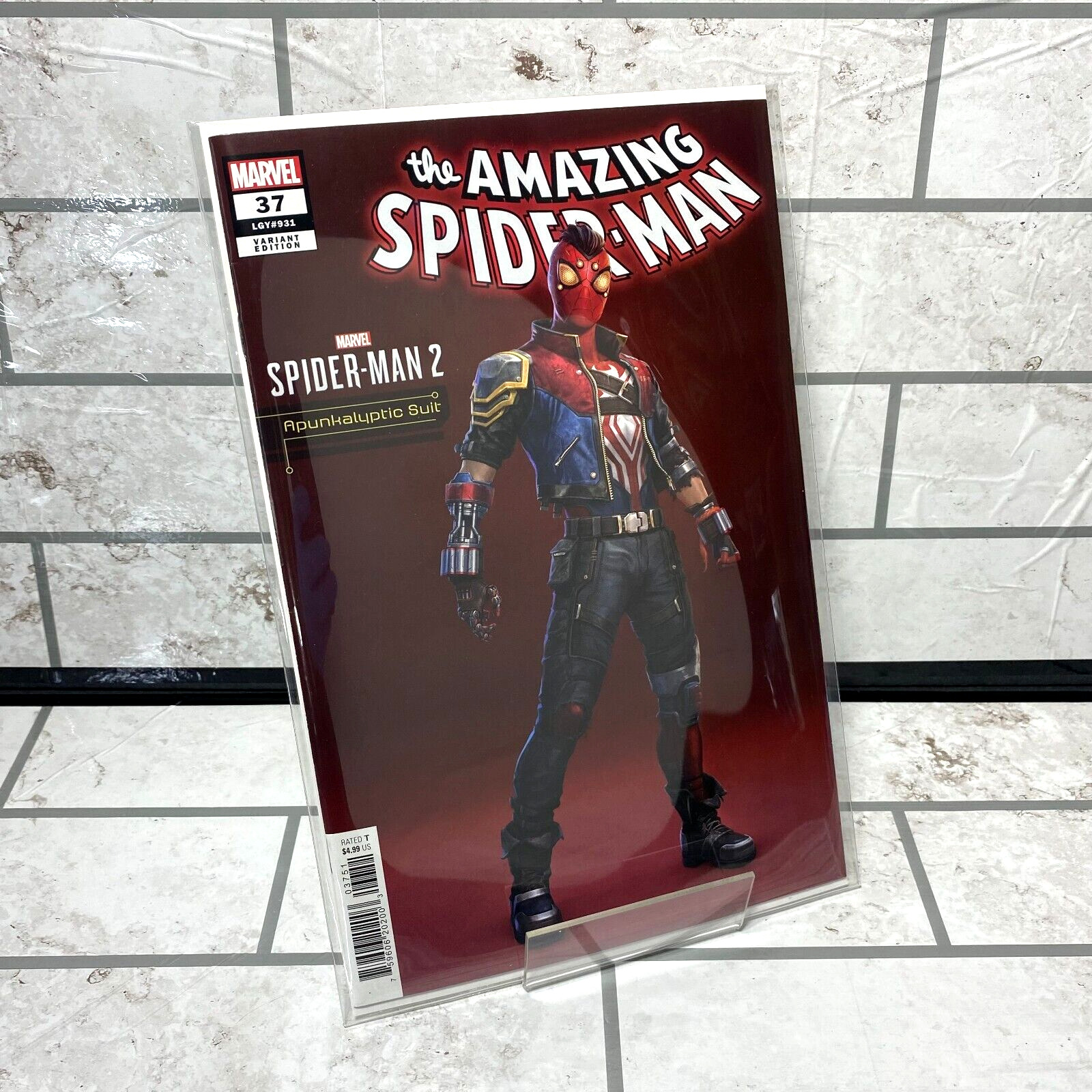 The Amazing Spider-Man 37 Apunkalyptic Suit Video Game Variant