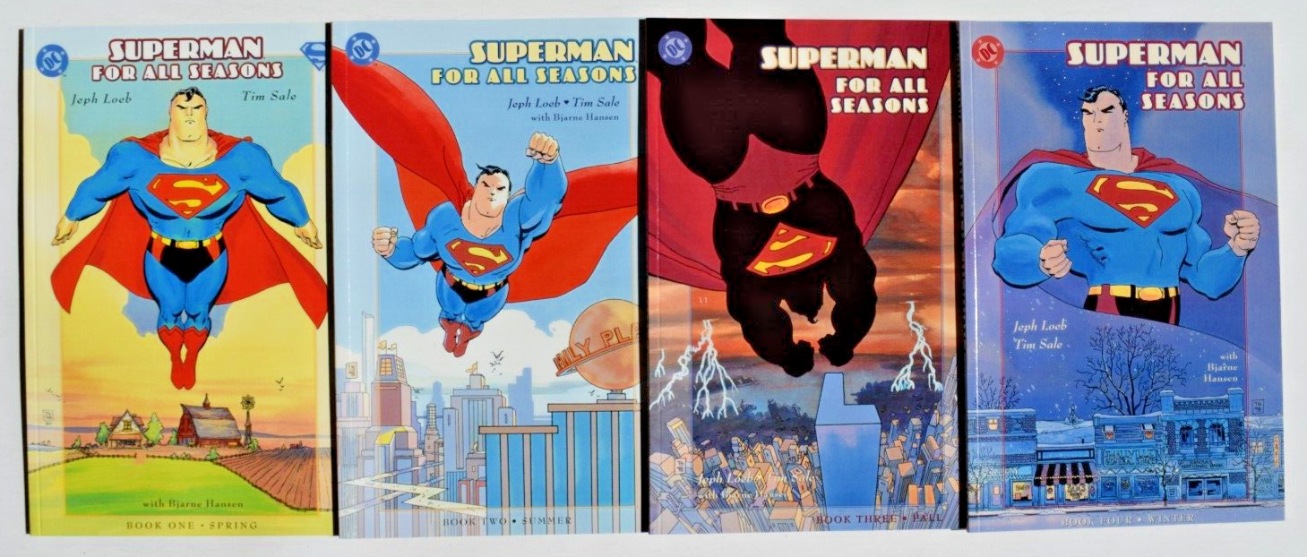 SUPERMAN FOR ALL SEASONS (1998) 4 ISSUE COMPLETE SET #1-4 DC COMICS