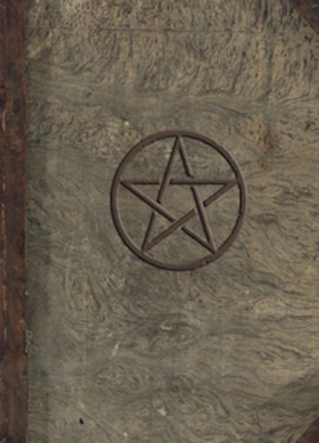 Hardcover Pentagram Book of Shadows, Journal