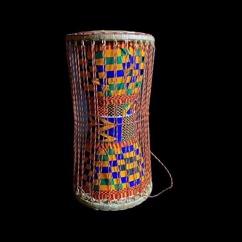 African Musical Instruments colorful djembe. African djembe instrument-8722