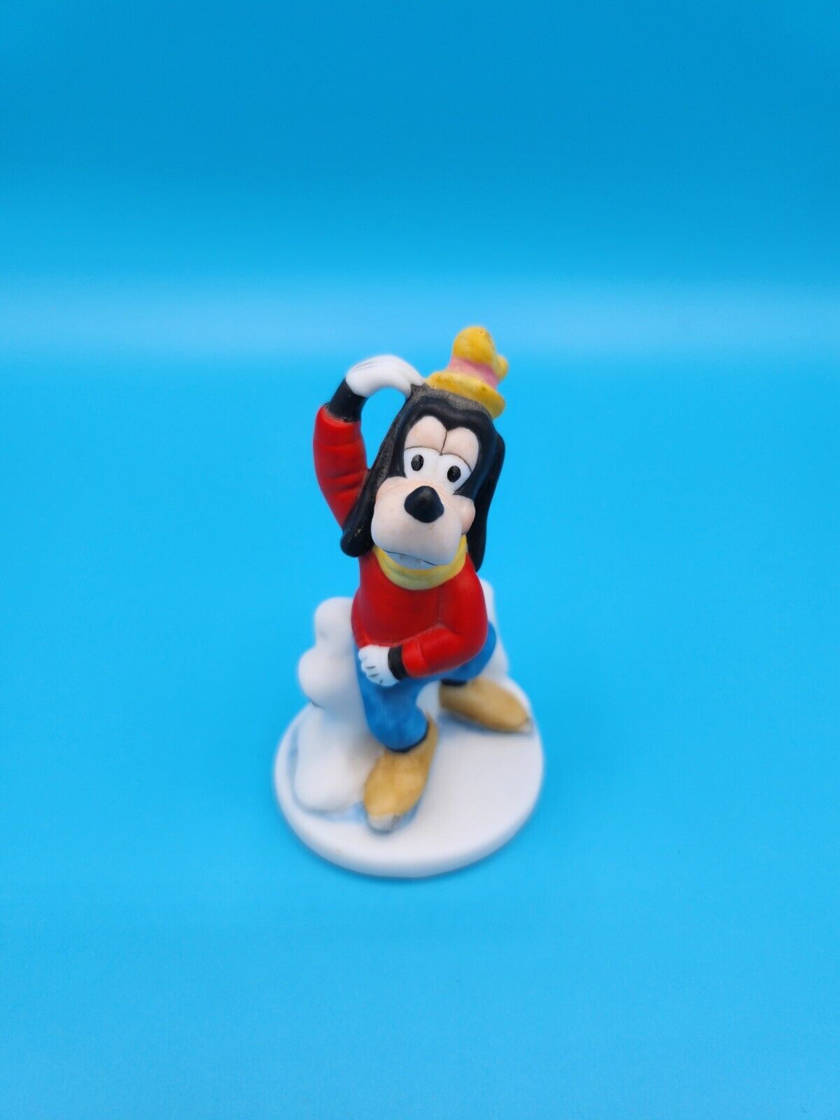 The Disney Collection Goofy Porcelain Figure Vintage 1987 From Subscription Rare