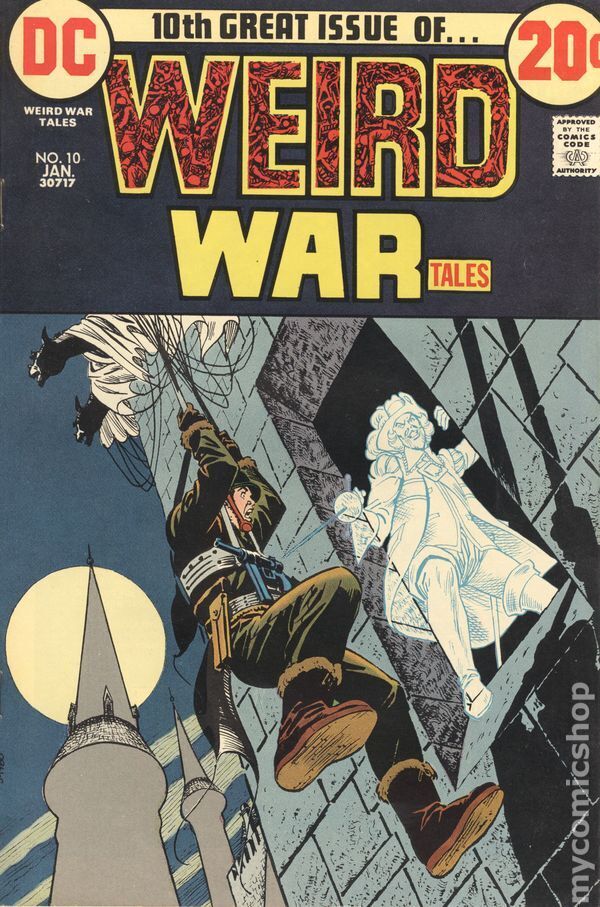 Weird War Tales #10 VG 1973 Stock Image