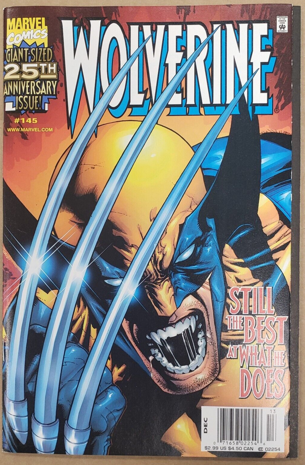 Wolverine #145 1999 Fine+/Very Fine- (7.0) Newsstand