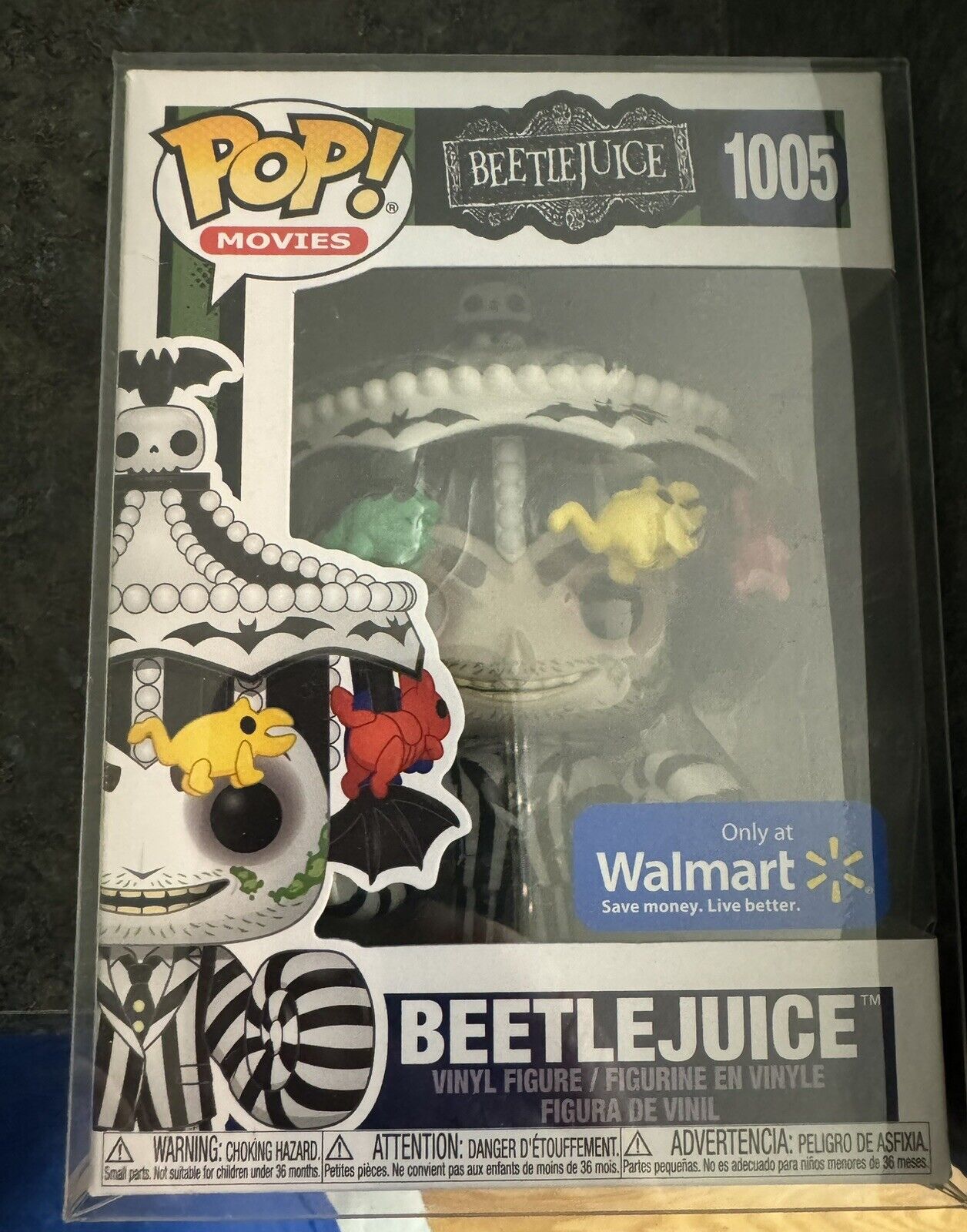 Funko Beetlejuice 1005 Walmart With Protector