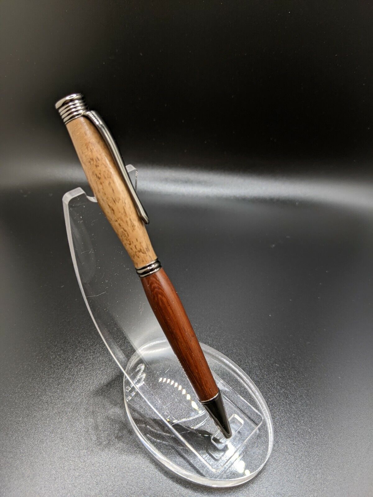 Handmade Eucalyptus / Andira Slimline Pen (#S37)