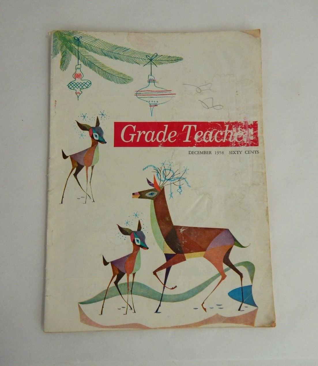 Vintage December 1959 Elementary School Teacher Guide