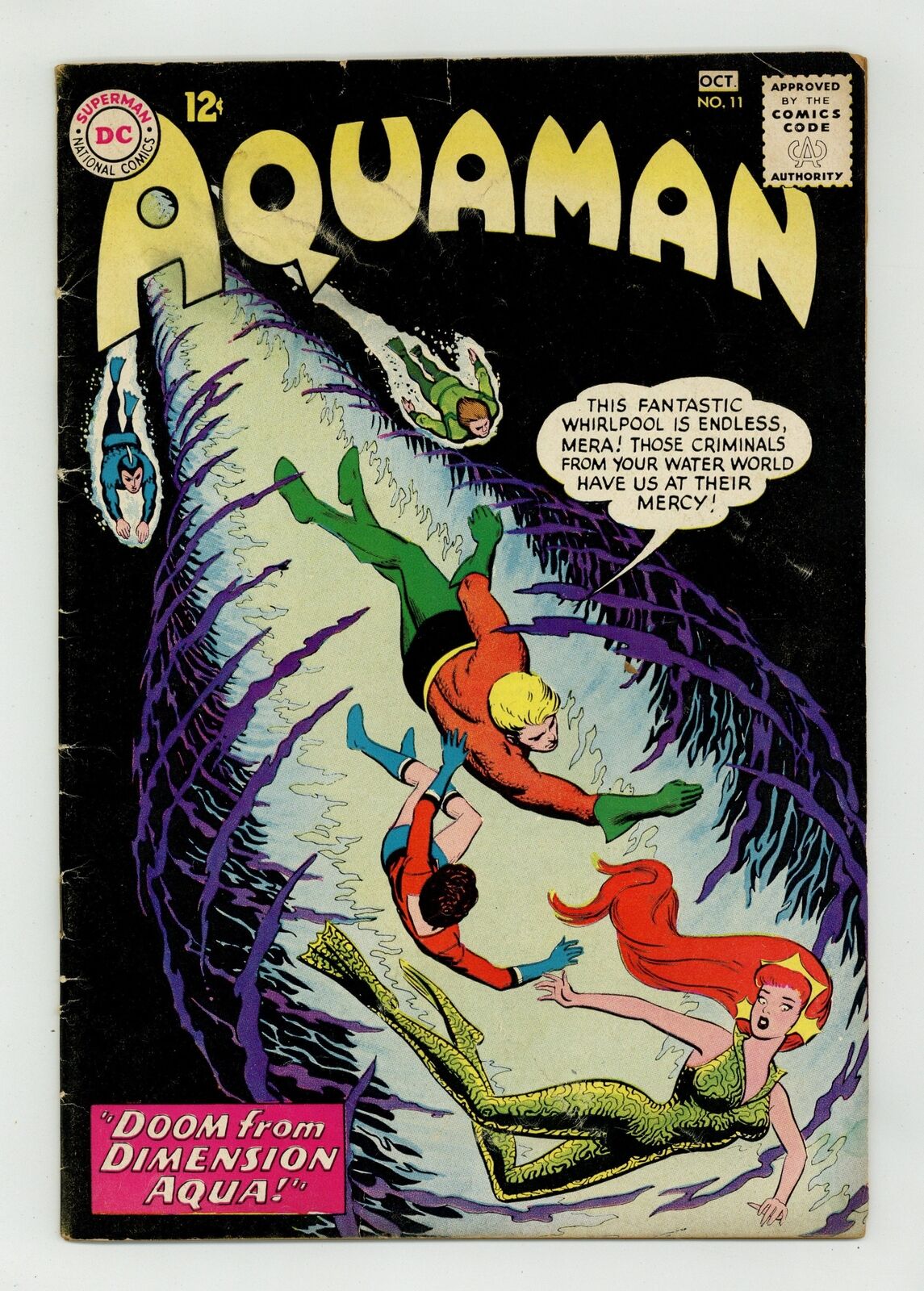 Aquaman #11 PR 0.5 1963 1st app. Mera