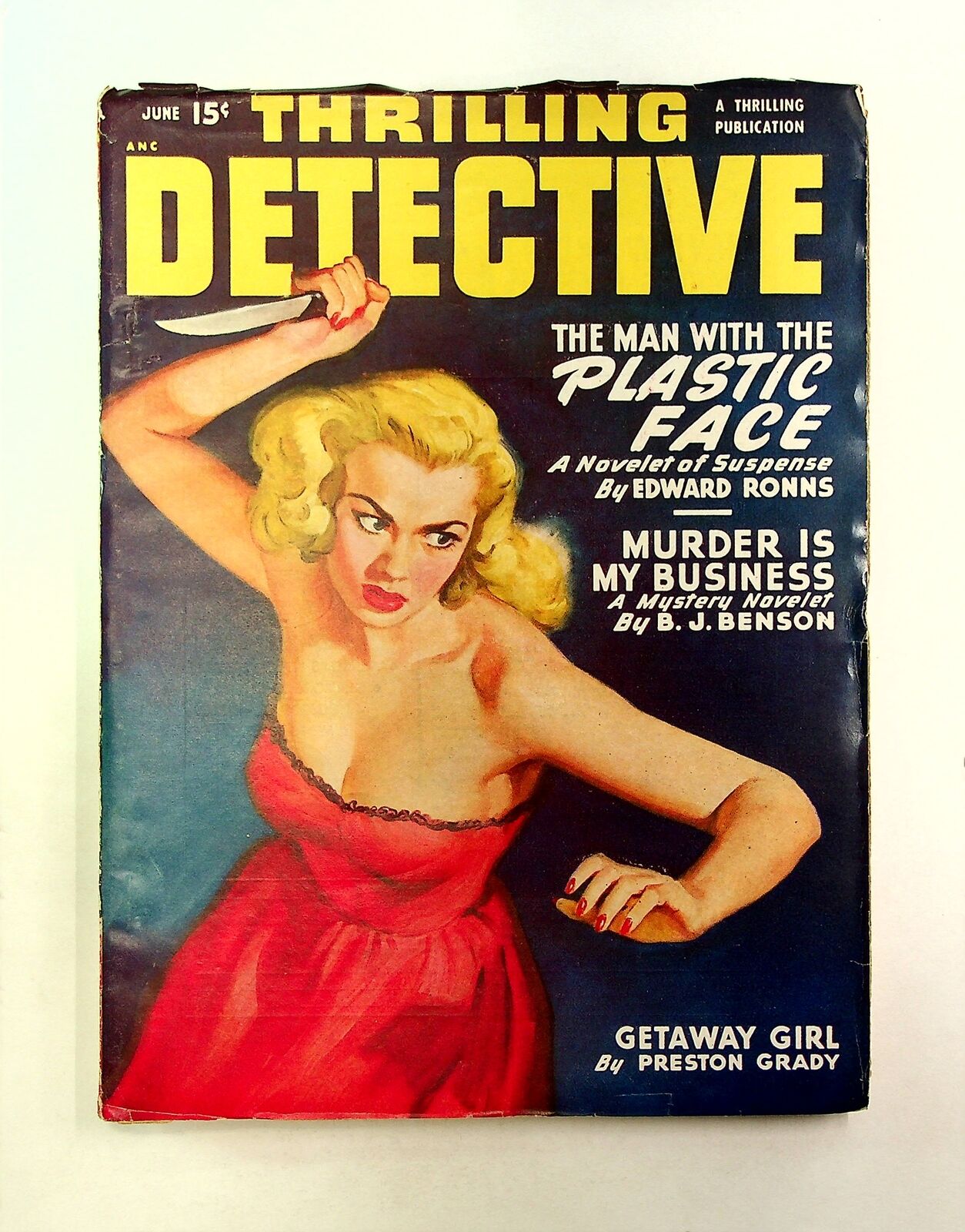 Thrilling Detective Pulp Jun 1950 Vol. 66 #1 FN