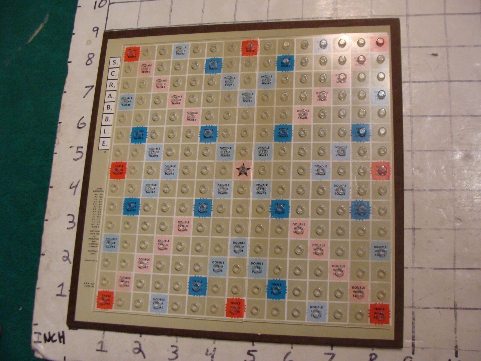 EARLY---TRAVEL---SCRABBLE, 1954 so cool SCARCE, very neat.