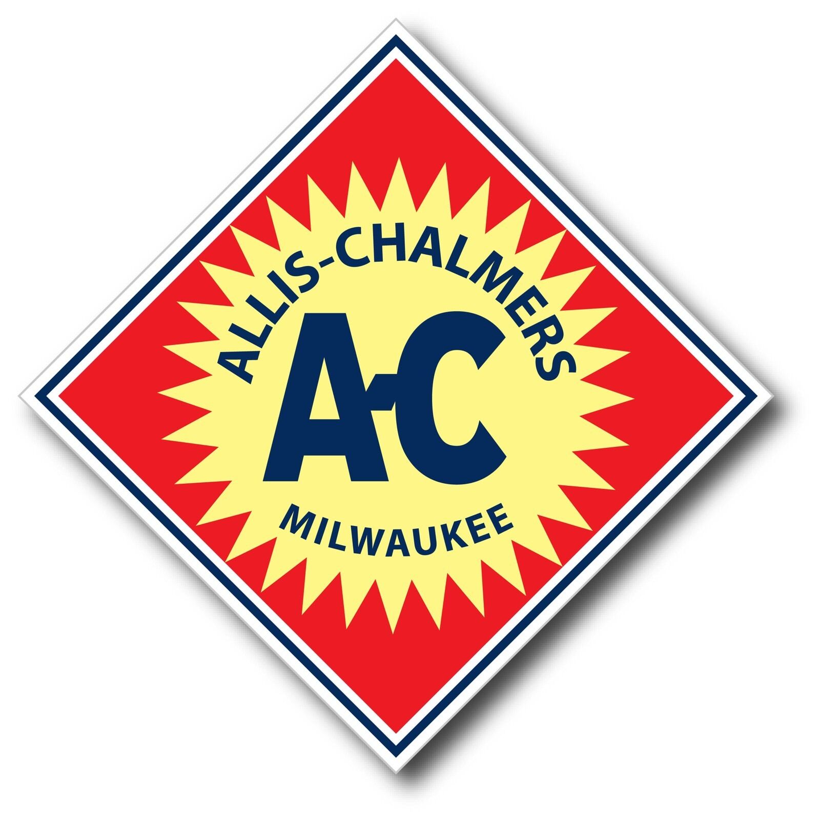 Allis Chalmers Vintage Logo Decal 5X5
