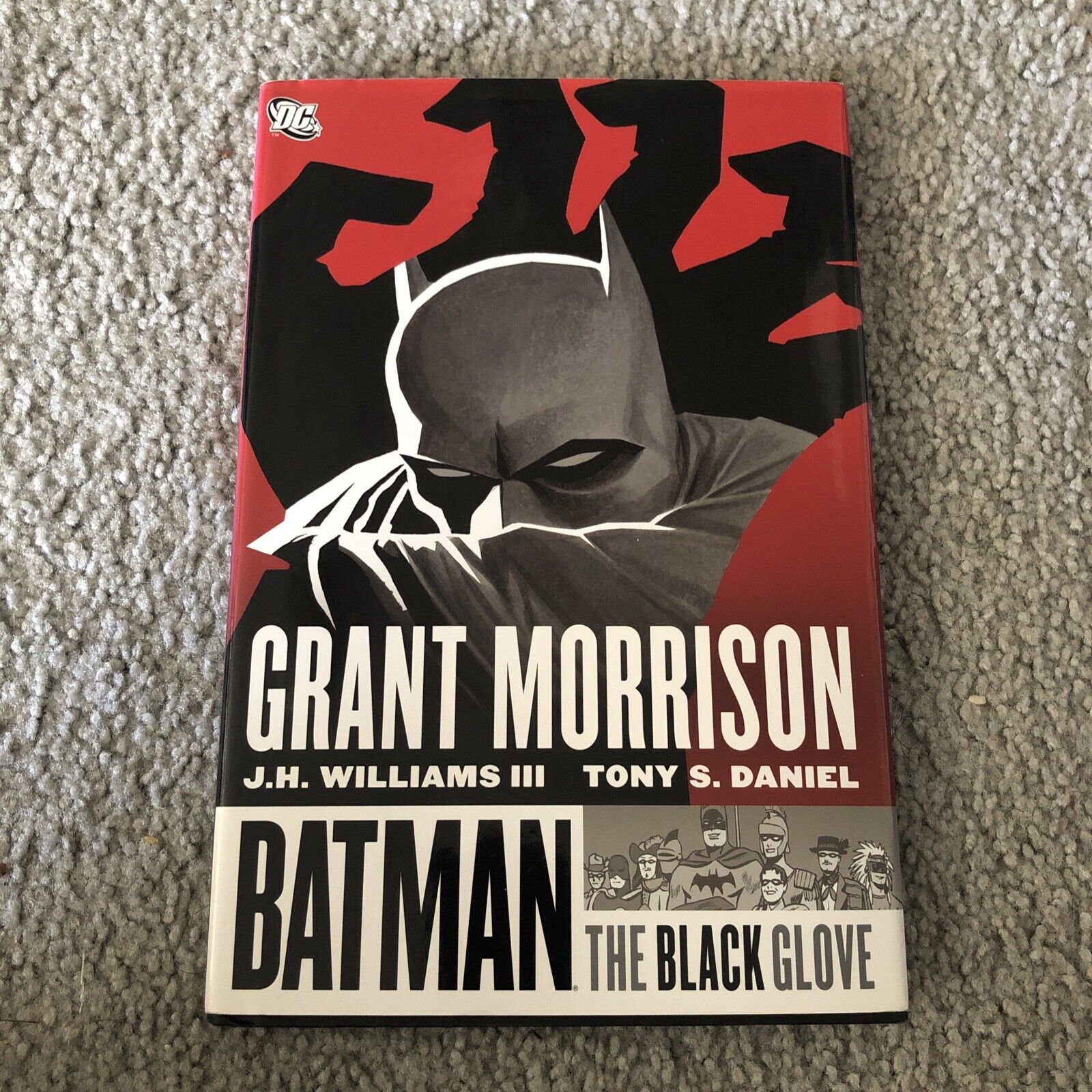 Batman Black Glove Grant Morrison JH Williams III Tony Daniel Signed