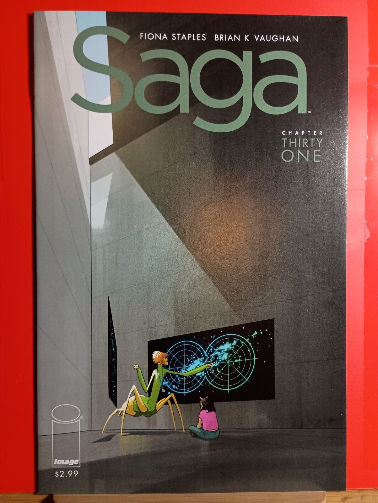 2015 Image Comics Saga Issue 31 Fiona Staples Cover Artist  