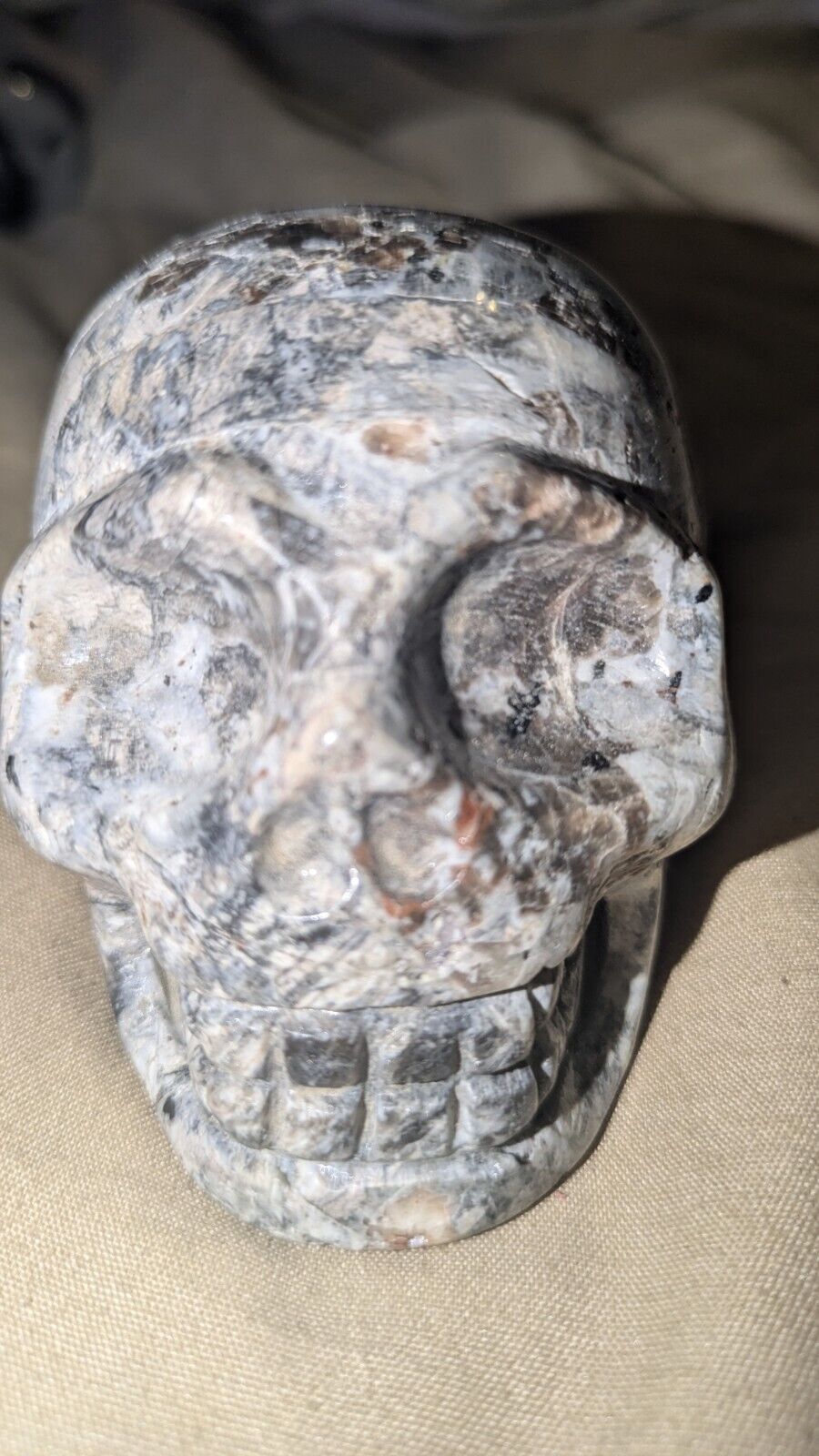 Yooperlite Skull (UV Reactive) 58mm