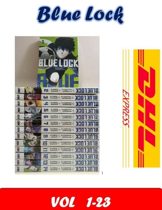 Blue Lock Manga English Yusuke Nomura Comic Full Volume 1-23 