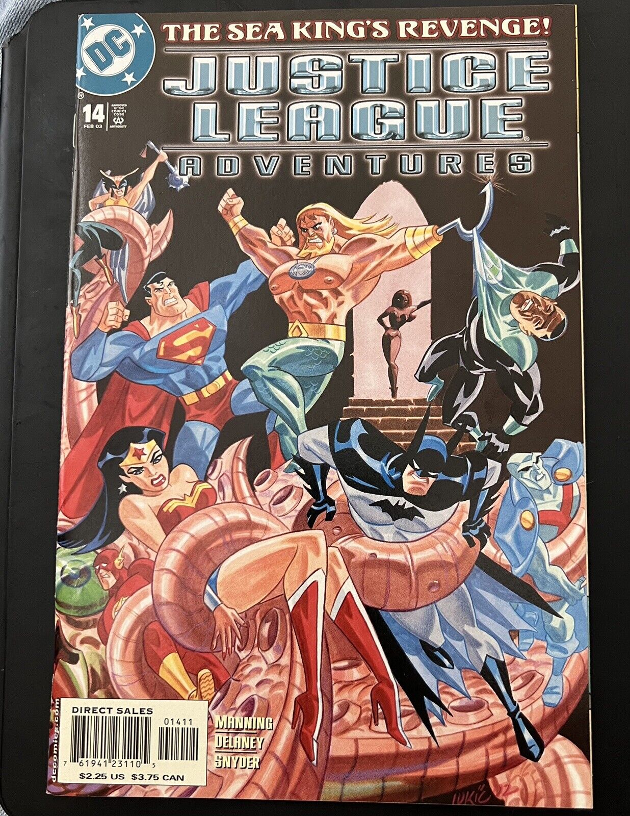 Justice League Adventures #14 2003 DC COMIC BOOK 9.4