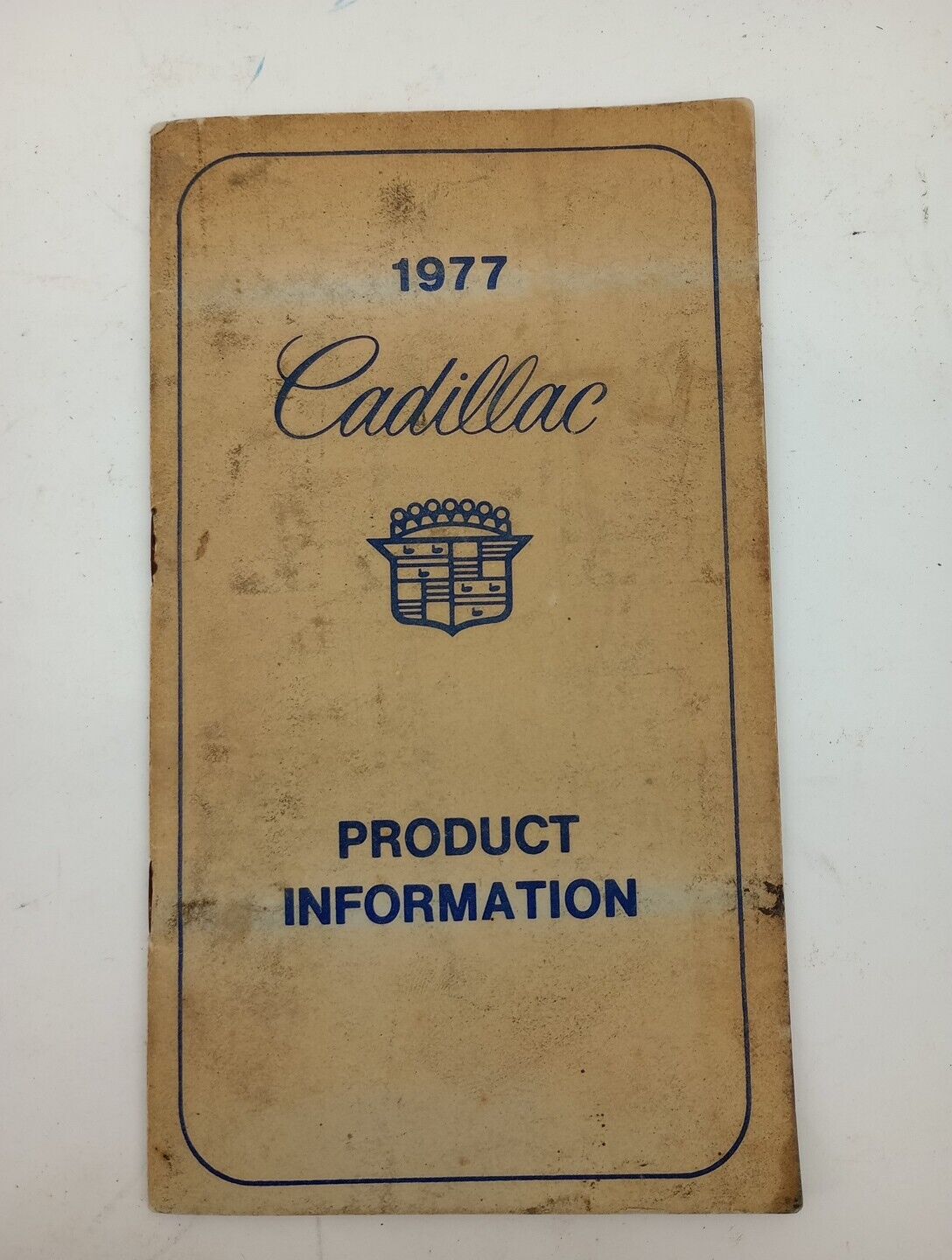Vintage 1977  Cadillac Product Information booklet. Super Cool 😎