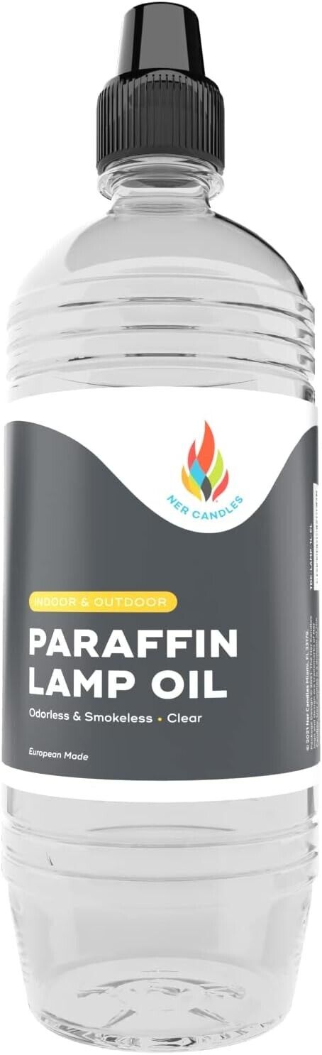 Liquid Paraffin Lamp Oil - Half-Liter (500Ml) - Smokeless, Odorless, Ultra Clean