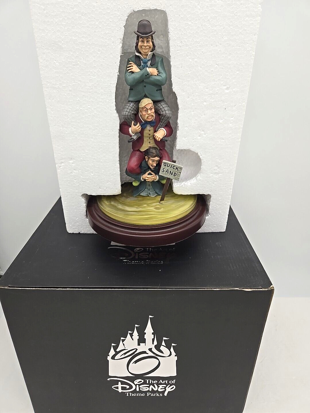 Official Disney Haunted Mansion Stretch Painting Figurine # 2 Quick Sand