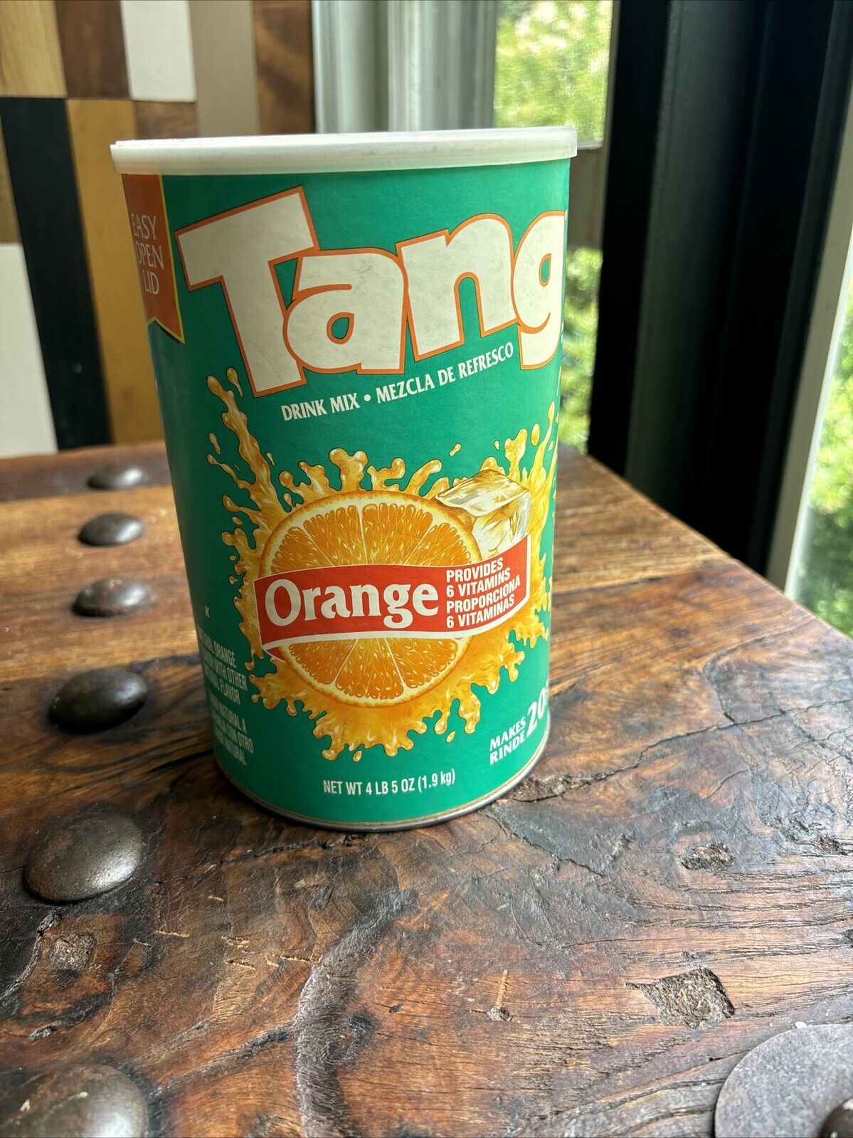 Vintage Tang Orange Drink Mix Full Unopened Sealed 4 Pounds Expired Prop Display