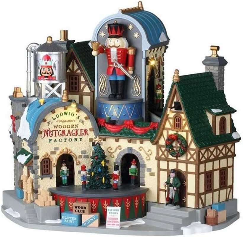 Lemax Holiday & Christmas Collection Ludwig'S Wooden Nutcracker Factory